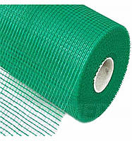 Сітка штукатурна 5х5 мм наружна 145 г/м.кв 40 м BudMonster /зелена