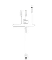 USB кабель Hoco X1 RAPID CHARGING CABLE 3 in 1 (MicroUsb / Lightning / Type-C)