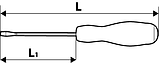 Викрутка шлицевая ударний, TOPEX, фото 2