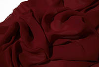 Шифон однотонный Вишня