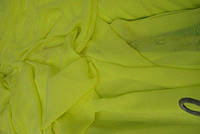 Шифон однотонный Лимон