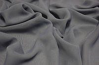 Шифон однотонный Серый