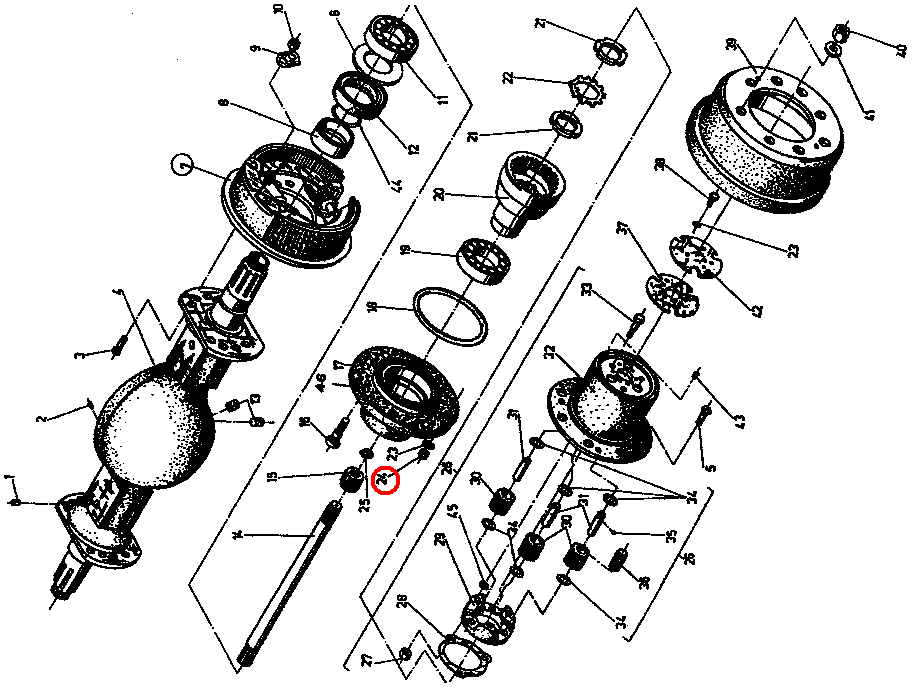 Гайка М8-5 БДС 744-83 204920 Балканкар ДВ1792