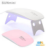 Лампа для сушіння гель лаків 6W LED UF SUN mini, фото 3