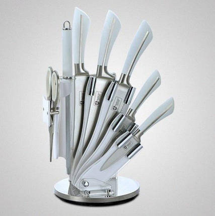 Набір кухонних ножів 8 в 1 Royalty Line RL-KSS750, фото 2