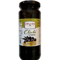 Чорні оливки без кісточки Helcom 345 г