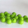9мм (зелений) кругла, силіконова намистина, фото 2
