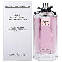 Gucci Flora by Gucci Gorgeous Gardenia туалетная вода 100 ml. (Тестер Гуччи Флора Бай Гуччи Горгеоус Гардения)