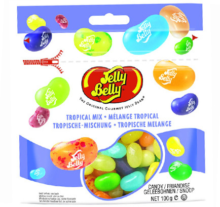Конфеты Jelly Belly «Тропический микс» (100 гр.) - фото 1 - id-p624787312