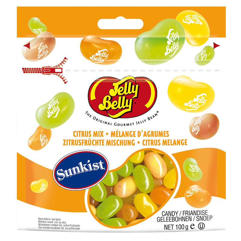 Цукерки Jelly Belly «Цитрусовий Мікс» (100 г)