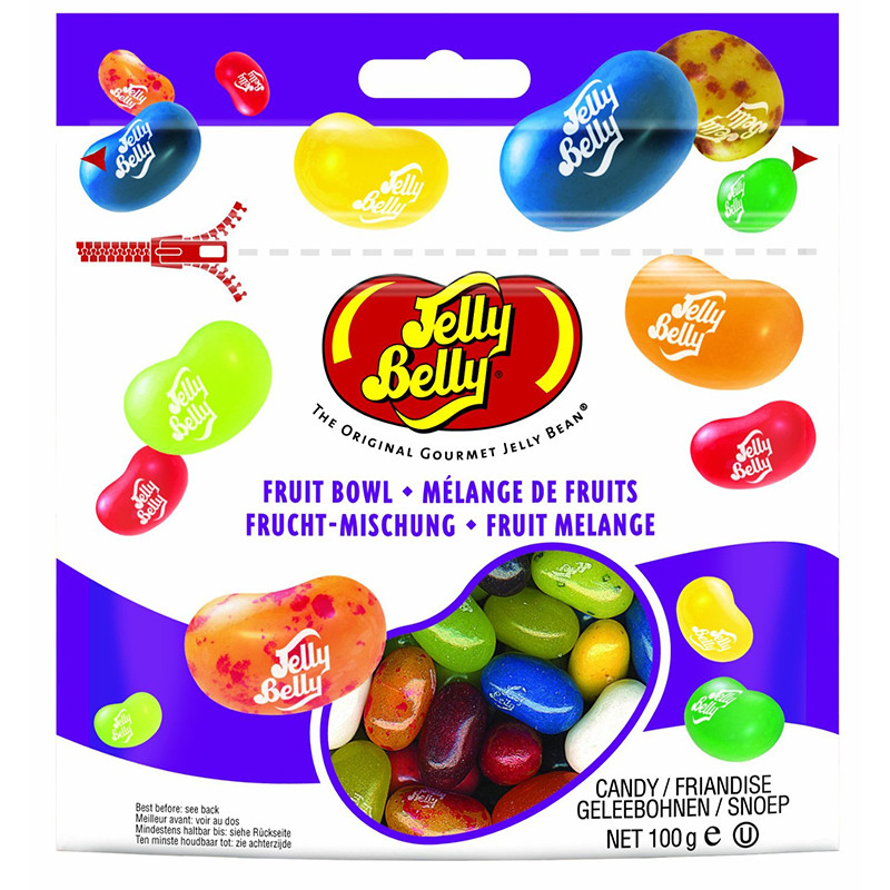 Цукерки Jelly Belly «Фруктове Асорті» (100 г)