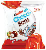 Kinder Choco Bons конфеты из молочного шоколада с молочно-ореховой начинкой, 125 г