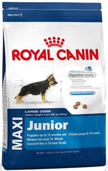 Корм Royal Canin (Роял Канін) JUNIOR MAXI для цуценят віком від 2 до 12 місяців 