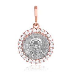 Срібна ладанка 33нців з позолотою П32Ф/339