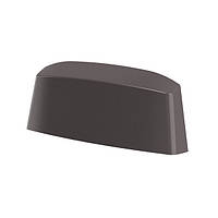 Водовідливної ковпачок для вікон ПВХ, темно-коричневий RAL 8019, арт. 313.8019.01.00