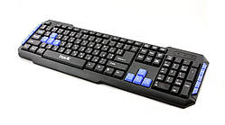 Клавіатура мультимедійна ігрова HAVIT HV-KB327, USB Black