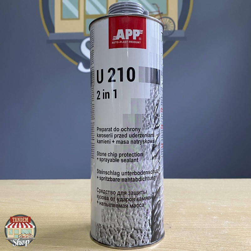

Средство для защиты кузова и герметик APP U210 UBS, 1 л Черный