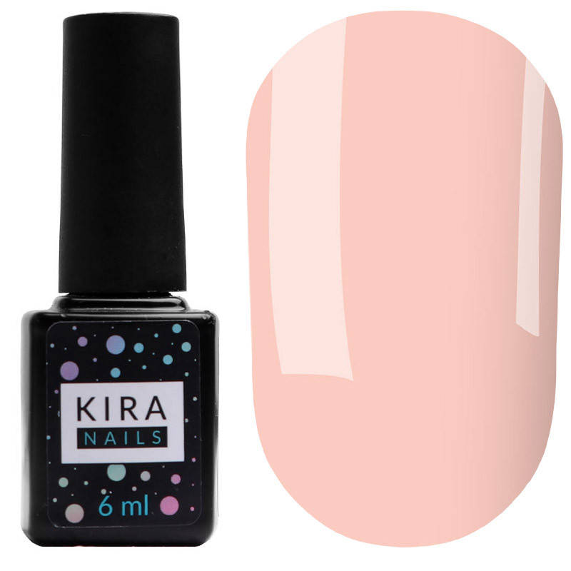

Kira Nails Color Base 001 (розовый нюд), 6 мл