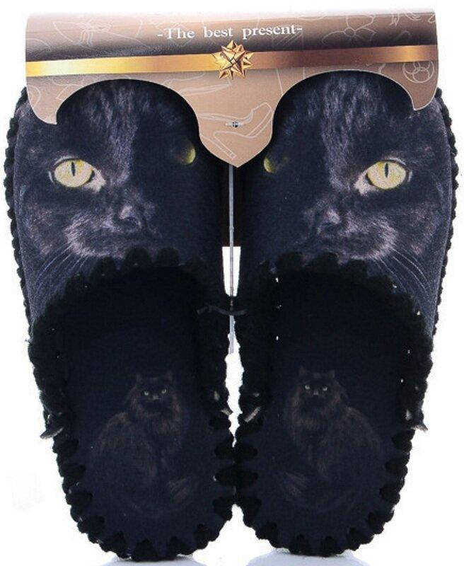 

Женские фетровые тапочки 542, VENDS, Женские, 36/37, Фетр, Деми, Черный