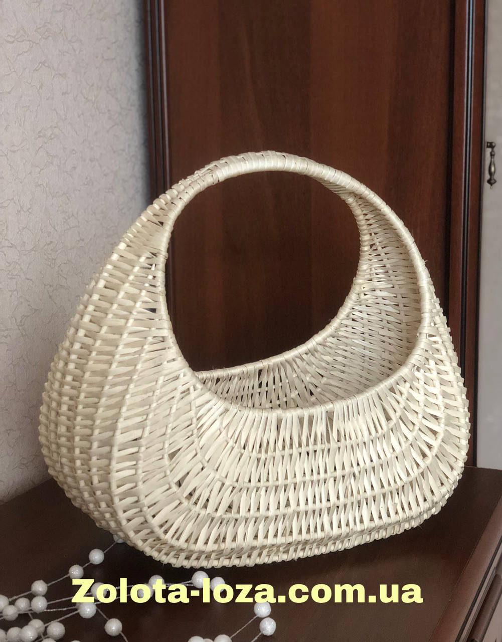 

Сумка плетёная из Еко-лозы. Арт:3333