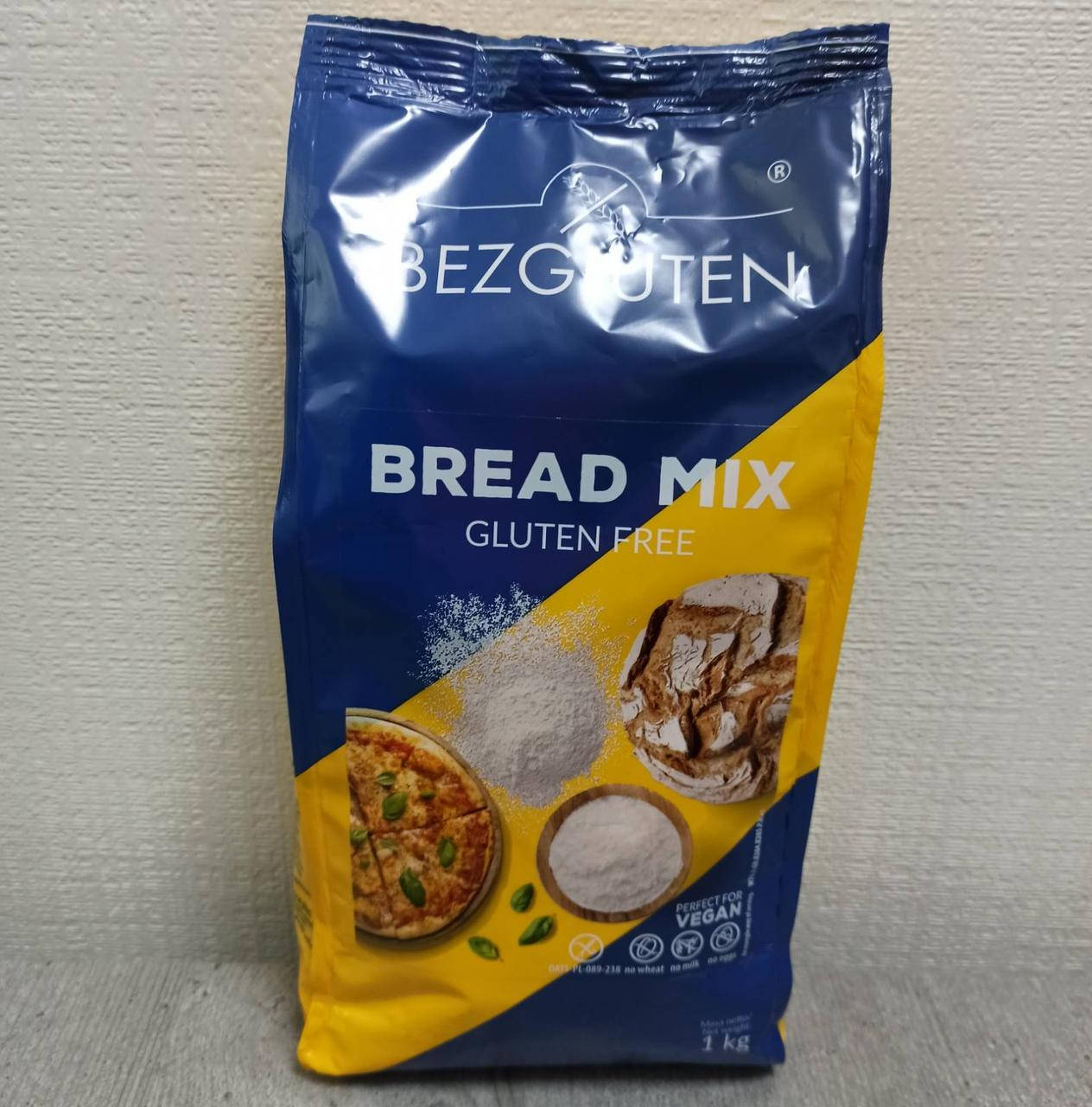

Смесь Bezgluten для выпечки хлеба и пицци универсальная 1кг