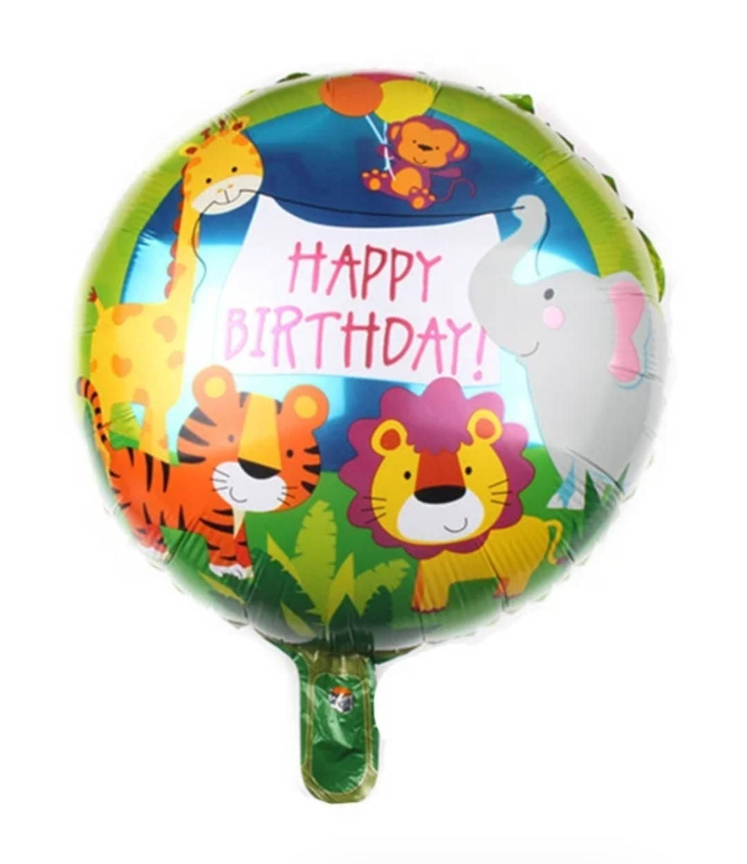 

Шар фольгированный "Happy Birthday" Диаметр 45 см, Разные цвета