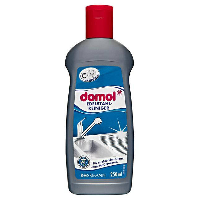 

Domol Edelstahl-Reiniger - Молочко для очистки изделий из нержавеющей стали и хрома, 250 мл