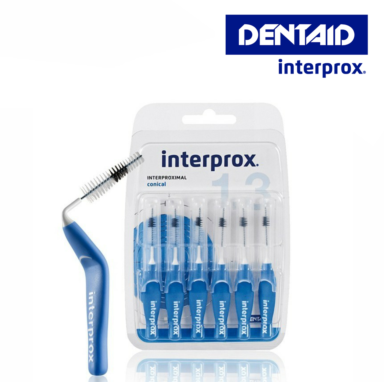 

Щетка межзубная INTERPROX 4G CONICAL, 1.3 мм, 6 шт., Черный