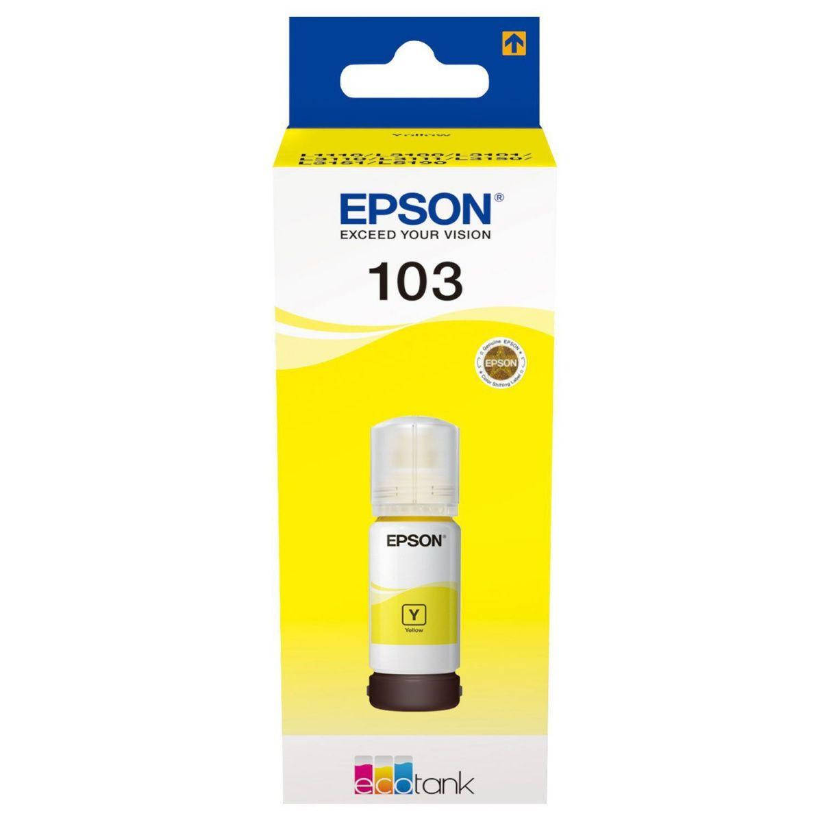 

Оригинальные чернила Epson (103) L3100/L3101/L3110/L3150 (Yellow) 65ml (C13T00S44A)