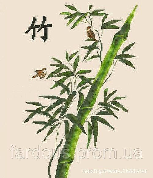 

Алмазная мозаика "Бамбук", картина стразами 30*40см