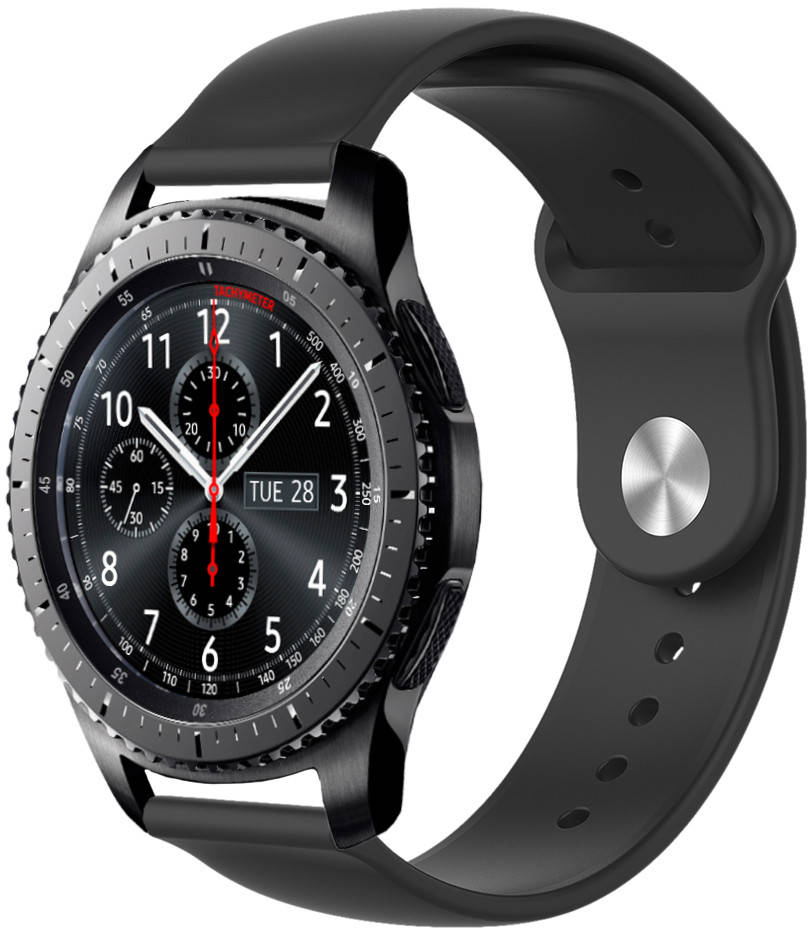 

Ремешок Base для Samsung Gear S3 Black (22 мм) (Самсунг Гир С3 Фронтир)