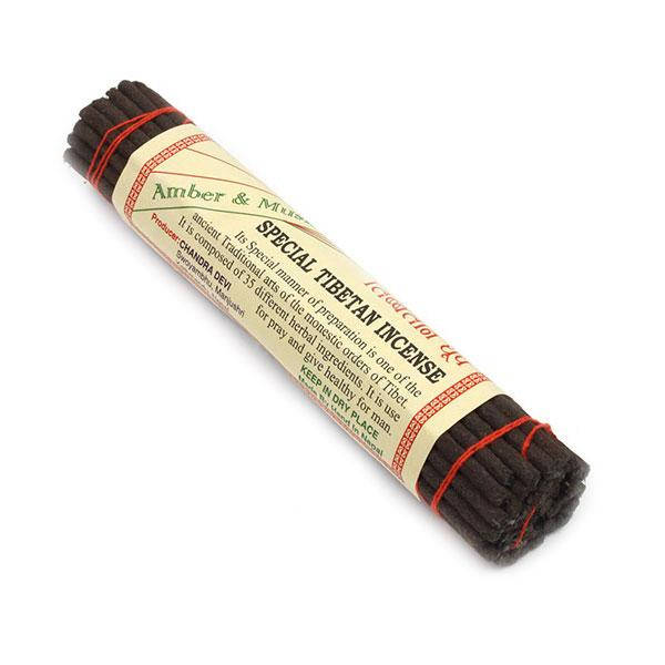 

Тибетские Благовония - Амбер и Муск (Amber & Musk Mixed)