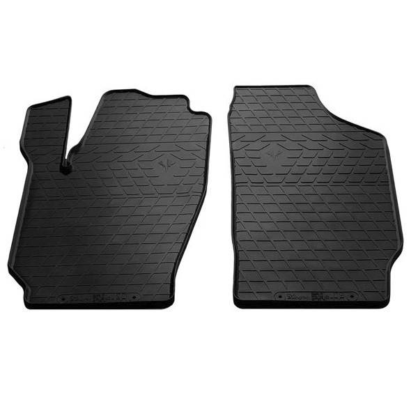 

Коврики резин. Skoda Fabia 00-07-15/VW Polo 02-/Seat Ibiza/Cordoba 03- (4шт) РТИ, Черный