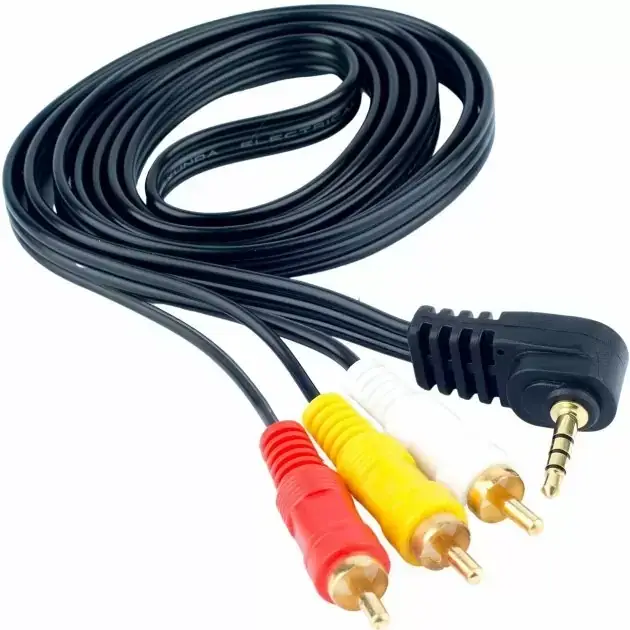

AV кабель переходник miniJack 3.5 - 3 x RCA