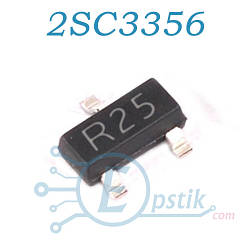 2SC3356 (R25) транзистор біполярний NPN 12В 0.1А SOT23
