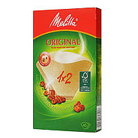 Фильтр-пакет для кофе Melitta Original 1*2 бумажный бежевый 40 шт