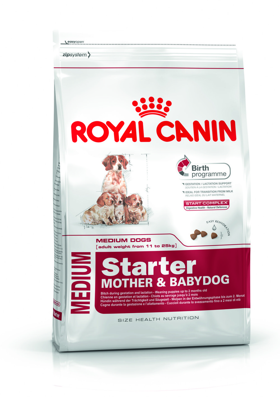 Корм Royal Canin (Роял Канін) Medium Starter для щенят середніх порід до 2 місяців (для вагітних і годуючих сук),1 кг
