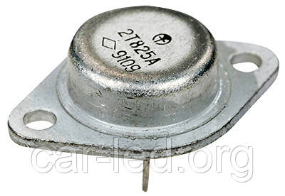 2Т825А транзистор PNP (30А 100В) 165W (ТО-3) (військове приймання по якості), фото 1