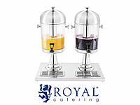 Диспенсер для соков 2х7 литров ROYAL