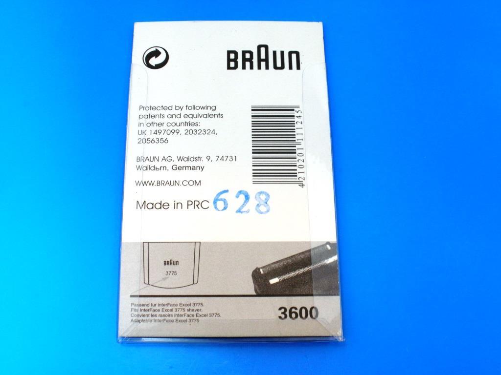 Сетка для бритья Braun Series 3000 - фото 5 - id-p477853350