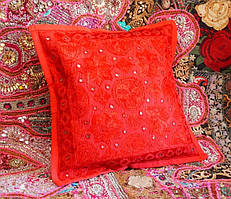 Наволочка 42*42см. Червона