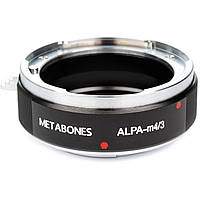 Metabones Alpa Lens to Micro Four Thirds Lens Mount Adapter (Black) (MB_ALPA-M43-BM1)