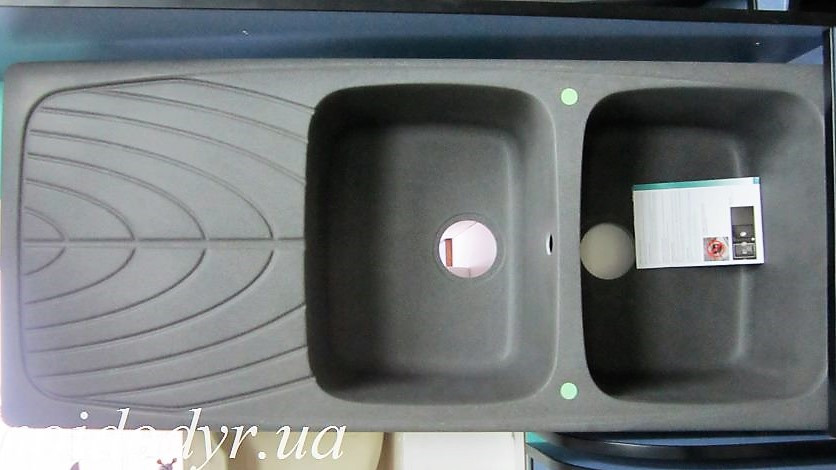 Мийка кухонна гранітна Elleci Master 500 (grigio ambra 58)