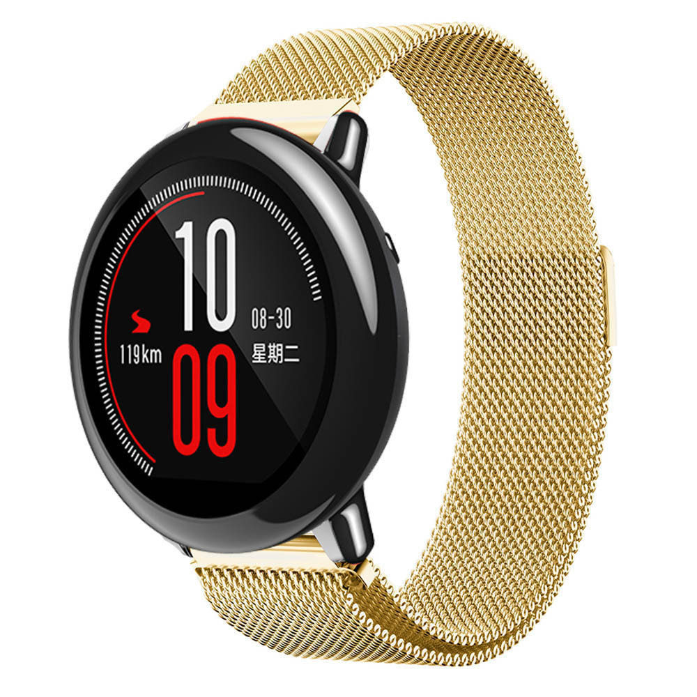 Міланський сітчастий ремінець Primo для годин Xiaomi Huami Amazfit Sport SmartWatch - Gold
