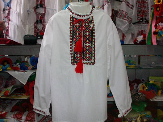 Вишиванка для хлопчиків штапель/бавовна/поплін, фото 3