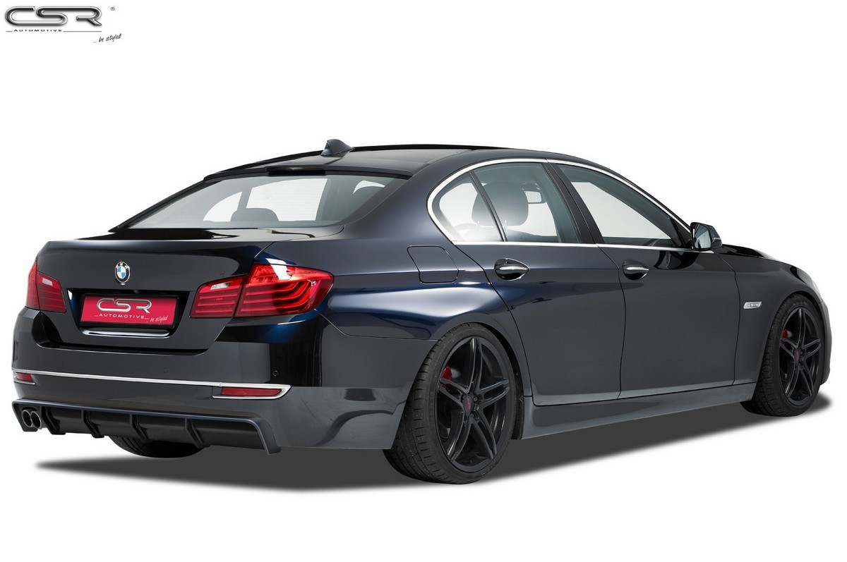 НАКЛАДКА (ДИФФУЗОР) ЗАДНІГО БАМПЕРА BMW F10/F11 LCI