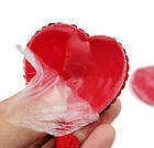 Наклейки на груди, сердечка для сосків із пензликом, фото 5