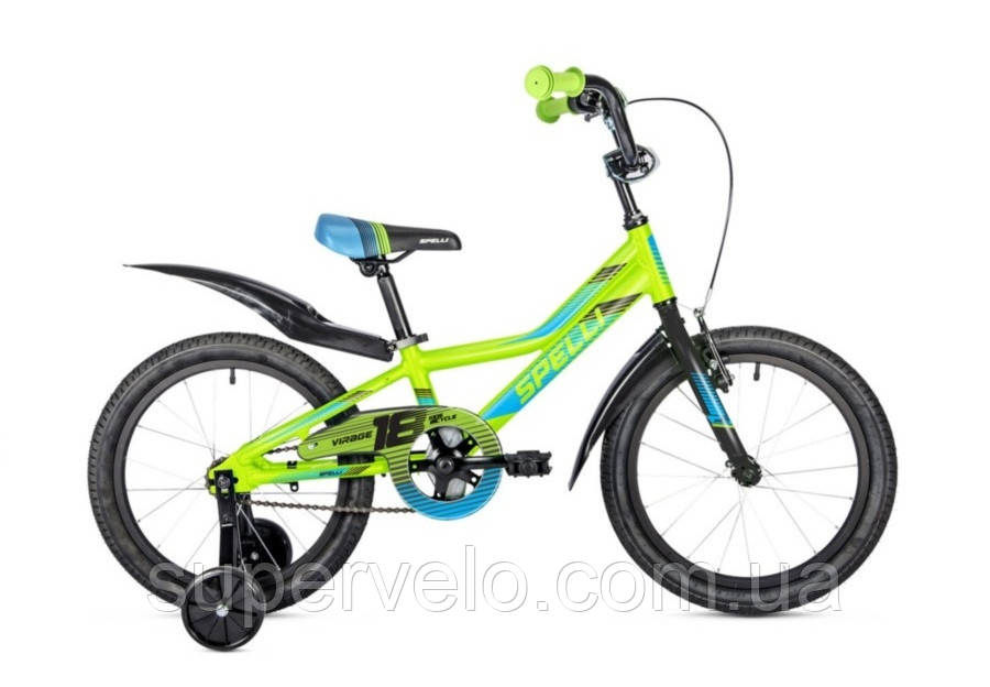 Велосипед Spelli VIRAGE 16" (2019) Зелений, фото 1