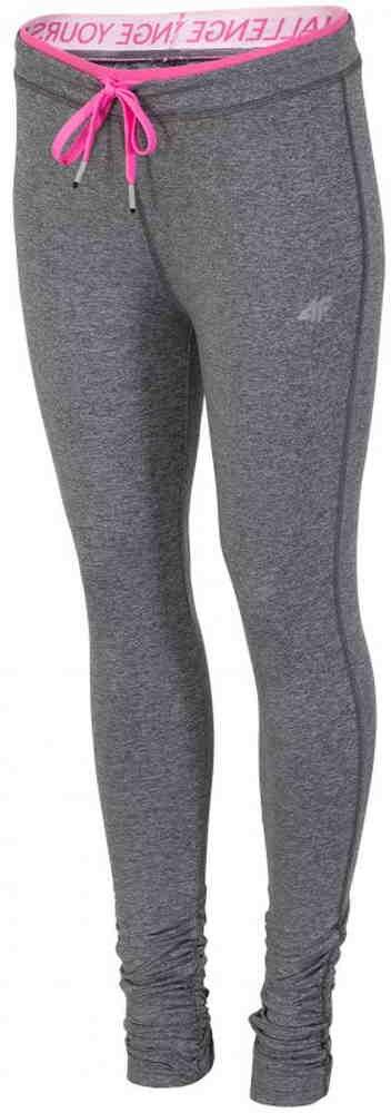 Лосини для фітнесу 4F жіночі сірки (H4L17-SPDF004-1955) - XL, фото 1