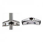 Тримач-з'єднувач для труб R43 подвійний поворотний Система Joker Uno